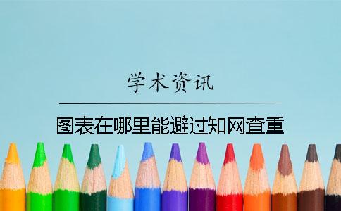 图表在哪里能避过知网查重